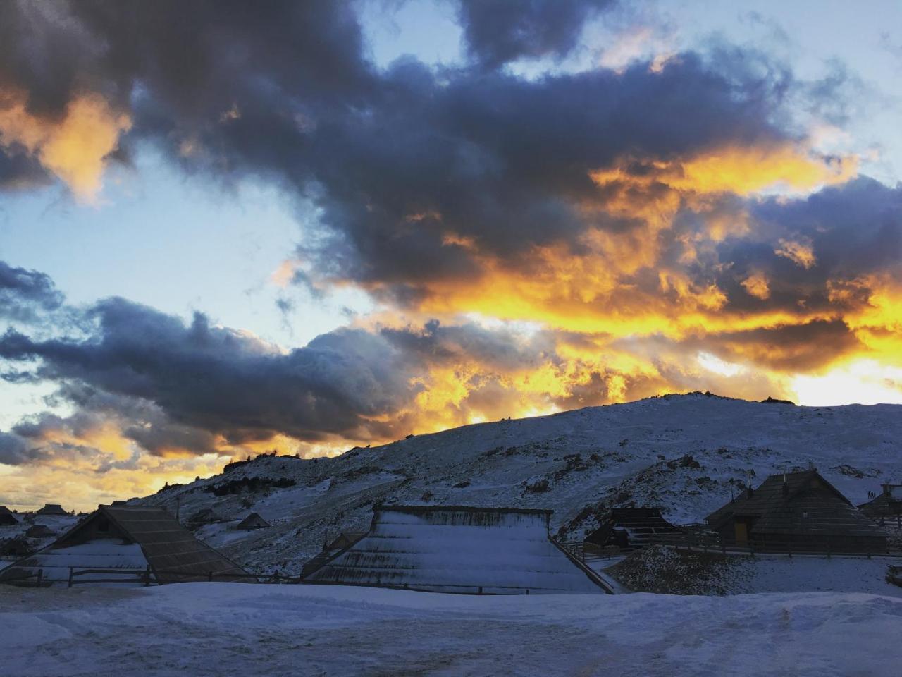 Chalet Gasparjeva Velika Planina Kamnik Bagian luar foto
